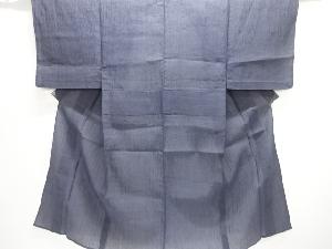 未使用品　仕立て上がり　本場小千谷ちぢみ男物着物